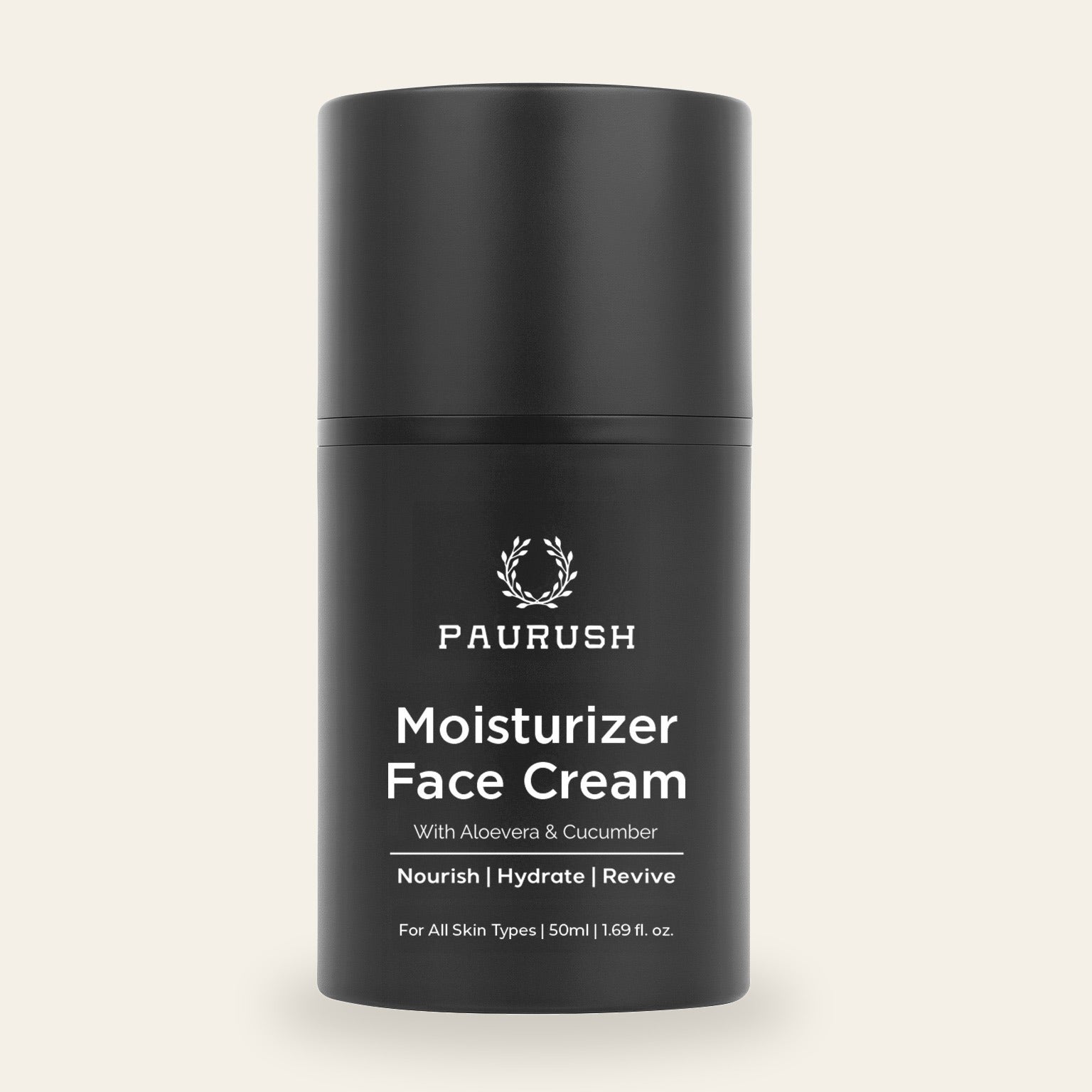 PAURUSH Moisturizer Face Cream — included in the Complete Routine set