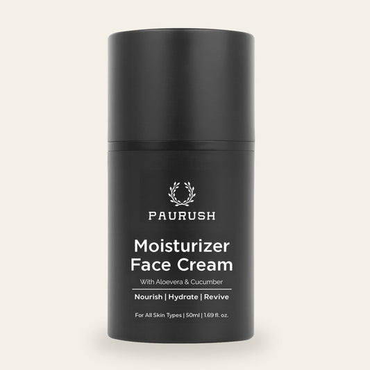 PAURUSH Moisturizer Face Cream — included in the Complete Routine set