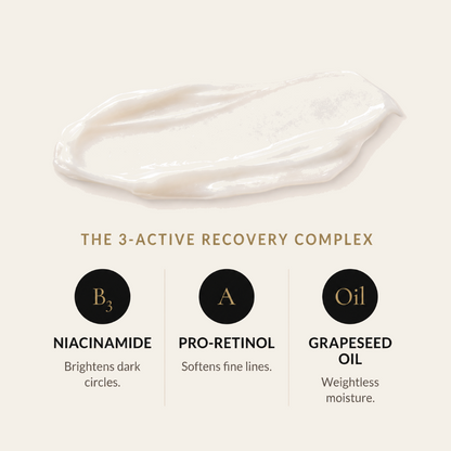 Under Eye Gel Cream for Men with Niacinamide & Pro-Retinol