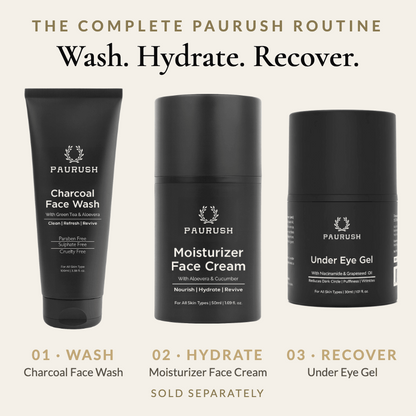 Face Moisturizer Cream with Aloe & Cucumber for Men